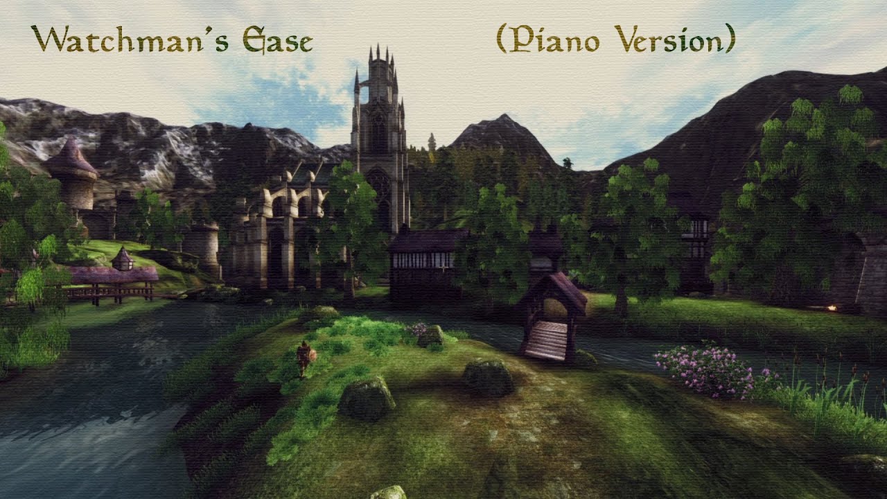 Watchman's Ease (Piano Version) - The Elder Scrolls IV: Oblivion (Cover) by Caleb Hennessy