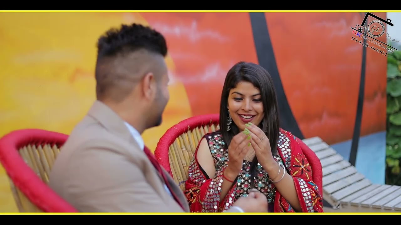 Best pre wedding Harwinder Sharma with Ramandeep kaur by gk studio 9142360001...
