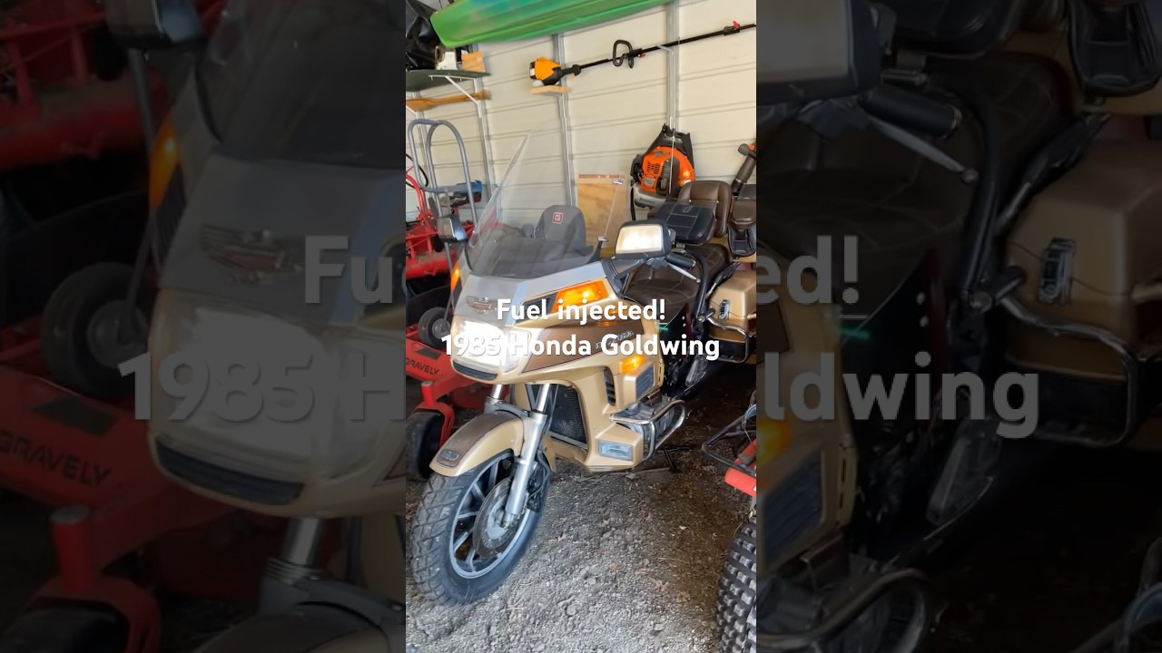 My fuel injected 1985 Honda Goldwing limited 