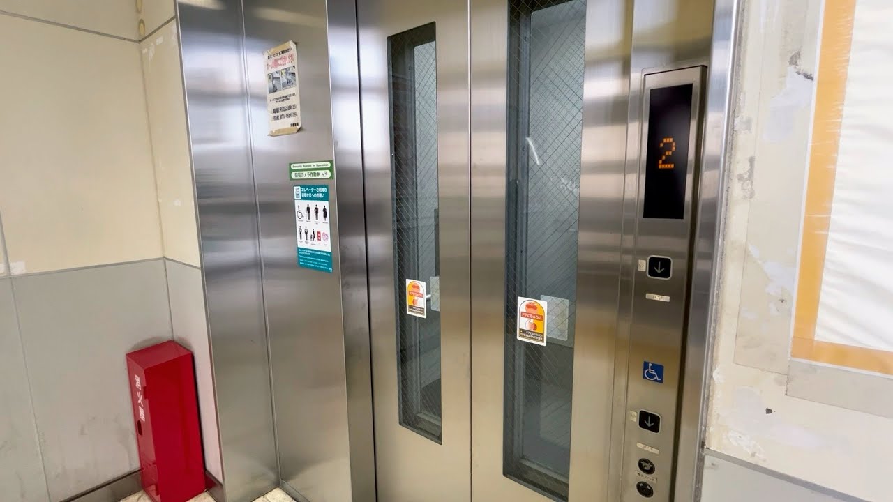 【東芝】JR栗橋駅のエレベーター TOSHIBA Elevator,Kurihashi Sta.