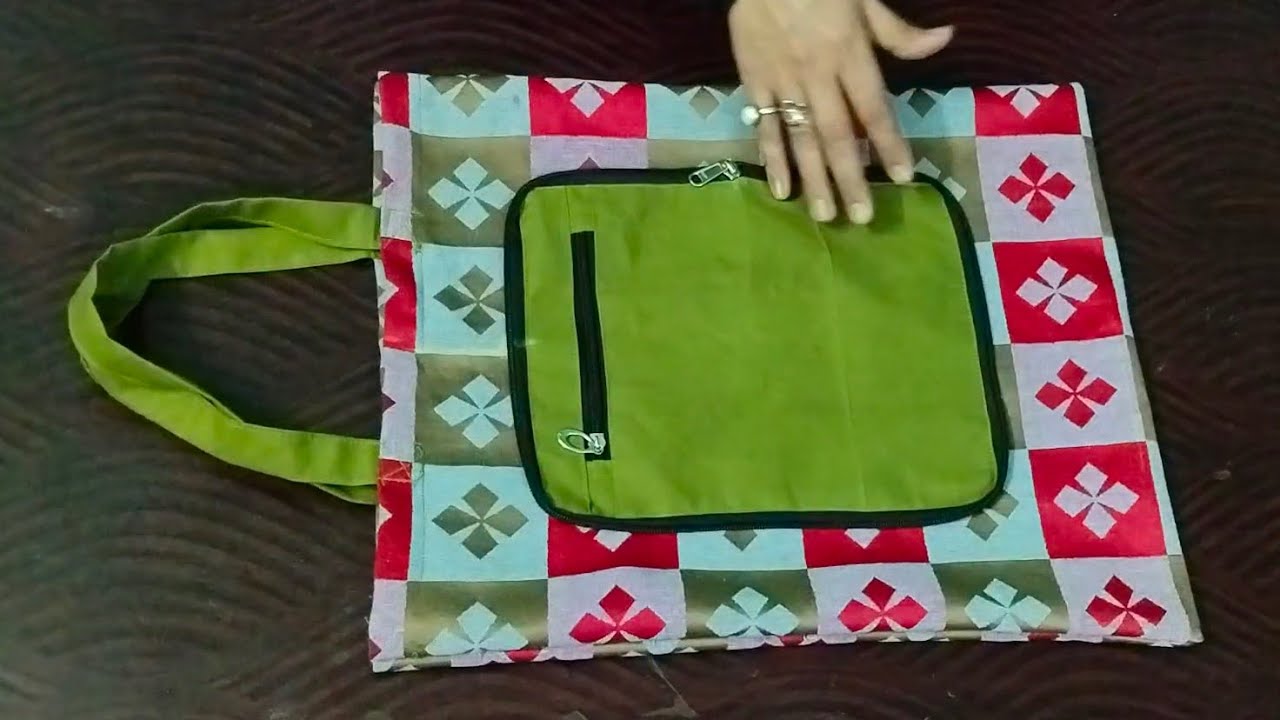 बहुत ही Useful बैग हैं जरूर बनाना - Handbag Vutting And Stitching /Bag Making / Shopping Bag l