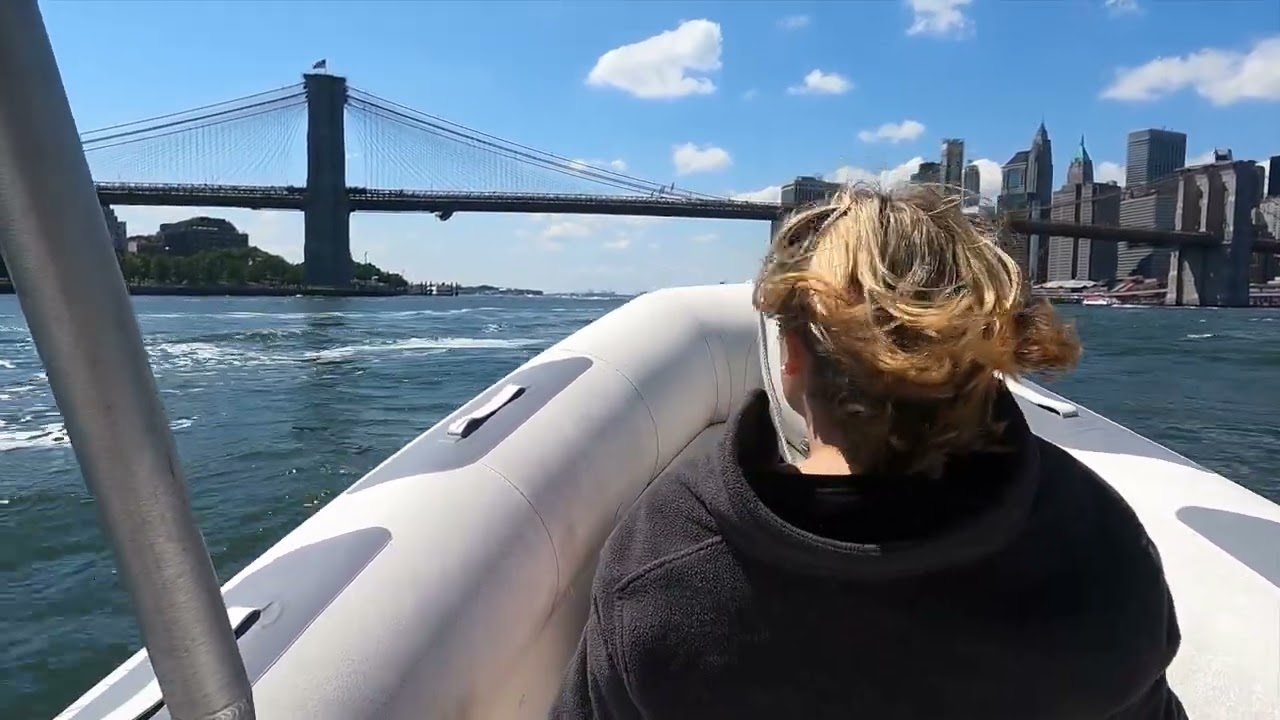 Circumnavigating Manhattan Island in the Avon RIB!