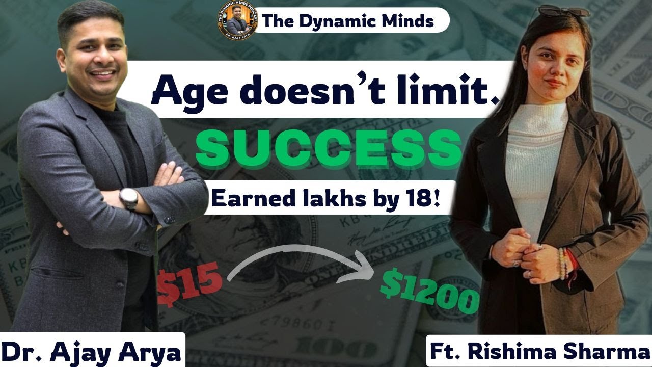 The Rise of Young Freelancers | Rishima Sharma | Dr. Ajay Arya | Earn Money Dealing Clients #podcast