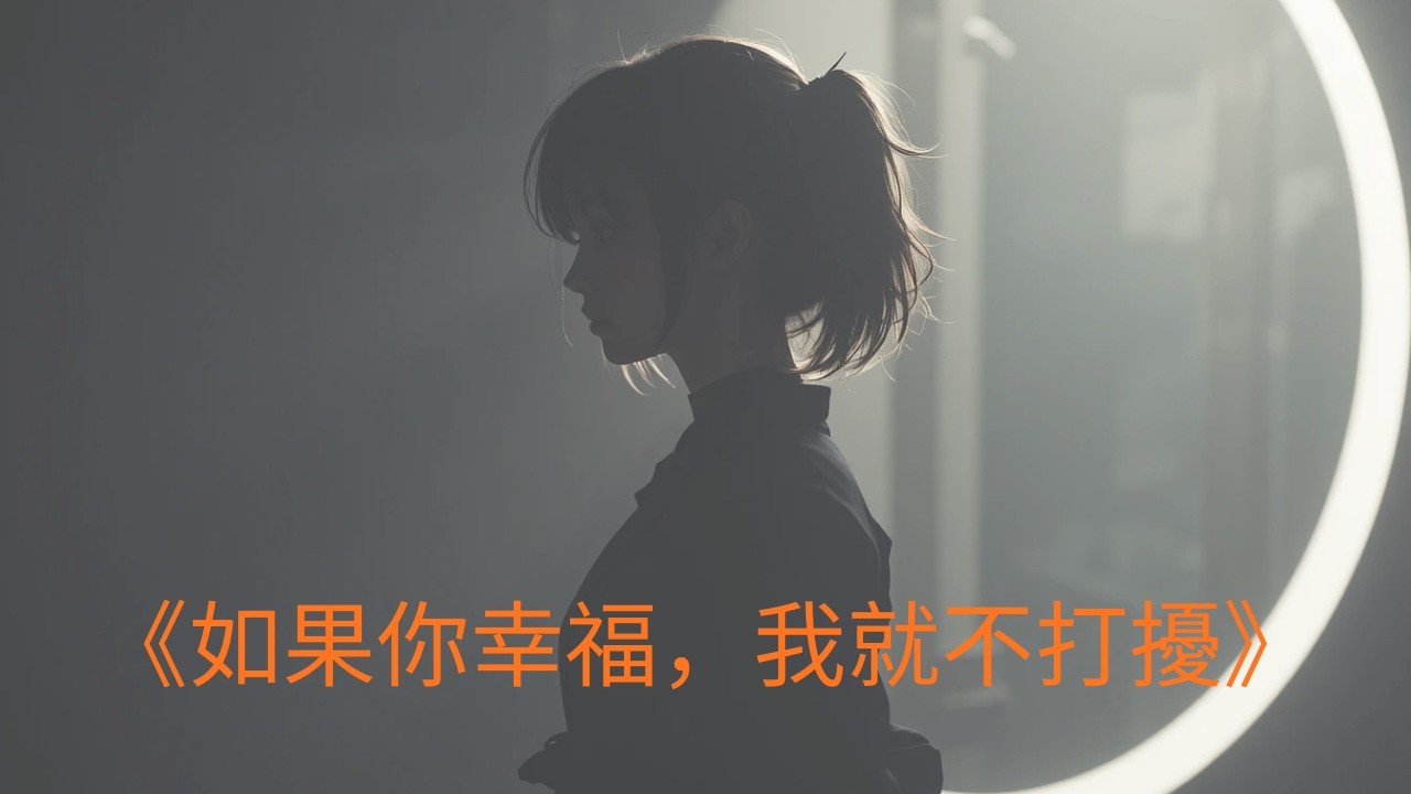 《如果你幸福，我就不打擾》｜2026华语抒情单曲｜成熟放手系情歌｜深夜循环
