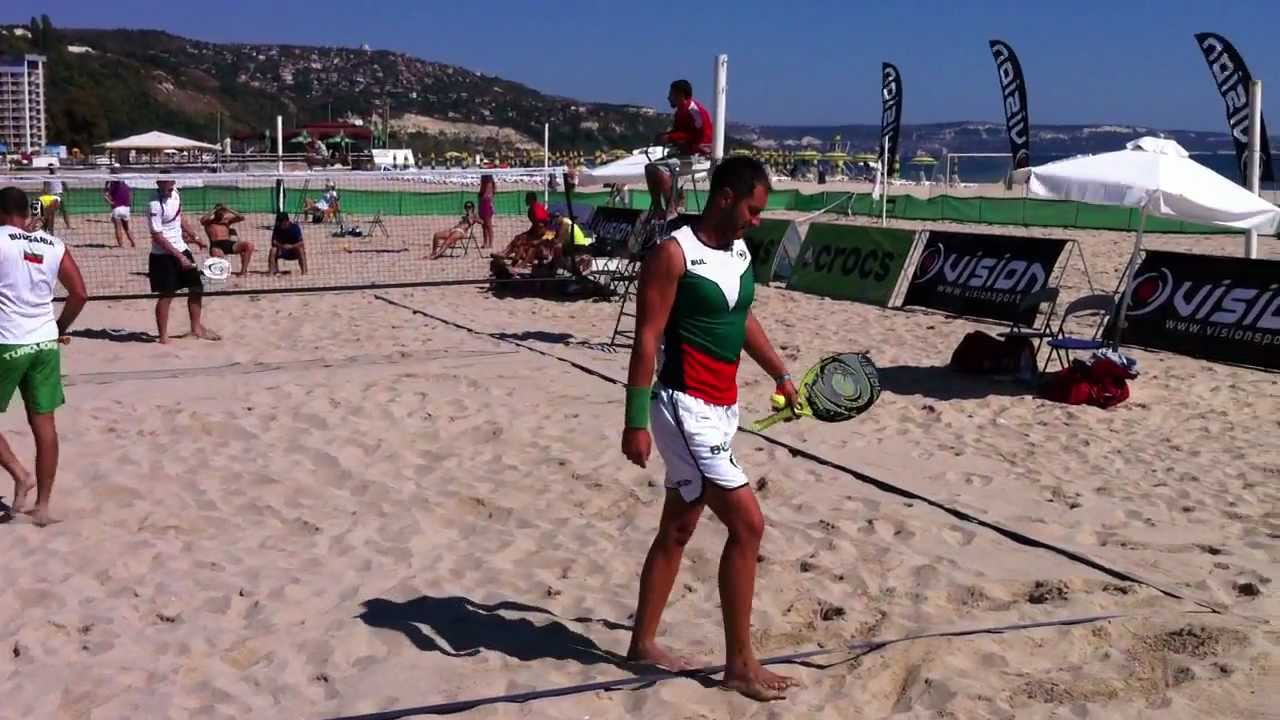 Beach Tennis Men Final Albena Beach Tennis Bulgaria Open 2012