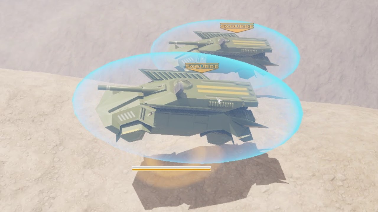 Hover tanks cruise around in Unreal Engine!
