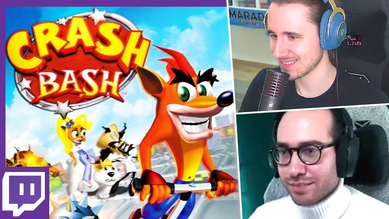 Gioco a Crash Bash con MAURI in Co-op!