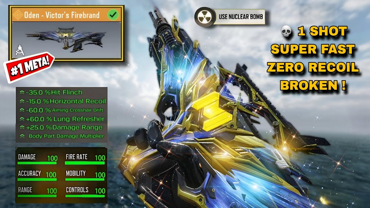 Новый Оден Оружейник, убивающий с одного выстрела! Он захватывает Call of Duty Mobile в 1 сезоне.