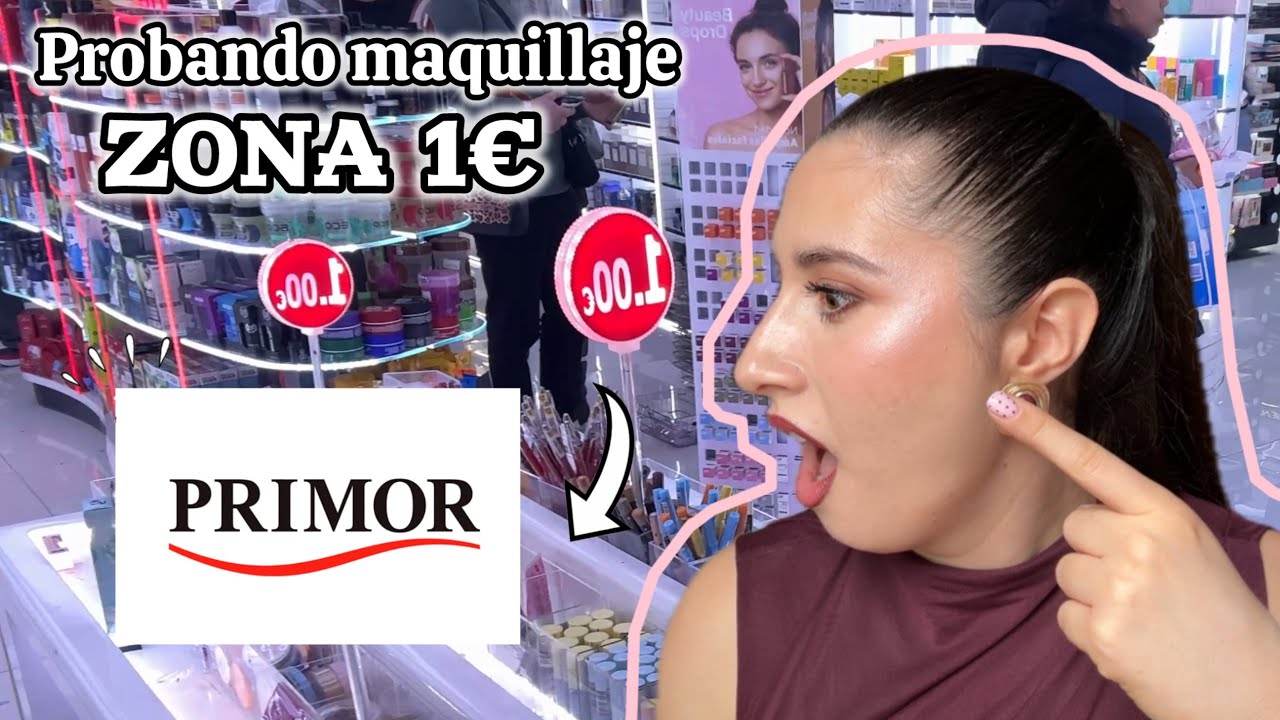 🚨Me maquillo SOLO con MAQUILLAJE de la ZONA 1€ de Primor… ¡HE FLIPADO MUCHO!😱