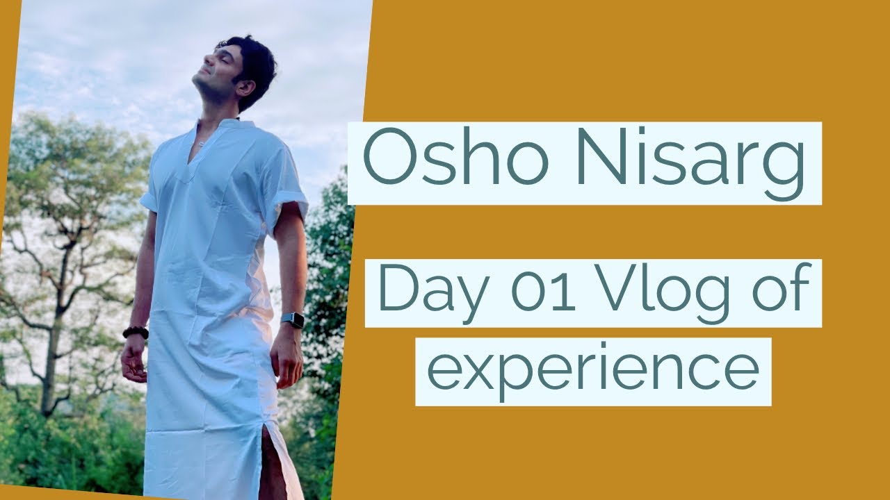 Day 01 experience at Osho , 4 more days to go.
