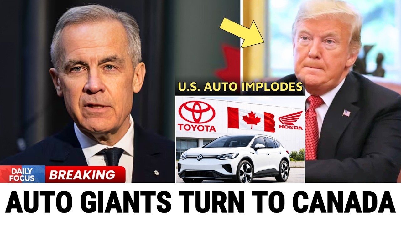 Canada Becomes Japan’s Auto Hub - Auto Giants Turn to Canada, Trump STUNNED