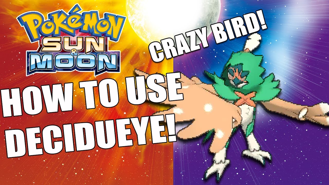 How To Use Decidueye in Sun and Moon! Potential Sets!
