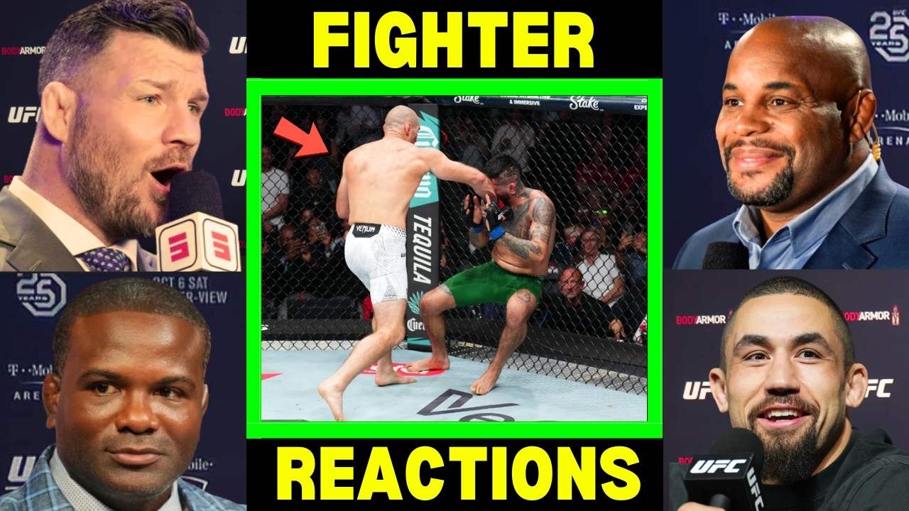 UFC Fighters REACT to Sean Strickland BEATING Anthony Hernandez | UFC Houston