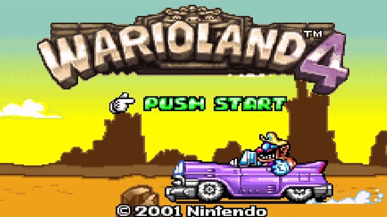 Stephen Plays: Wario Land 4 (Using The Keyboard!) | GiantGrotle