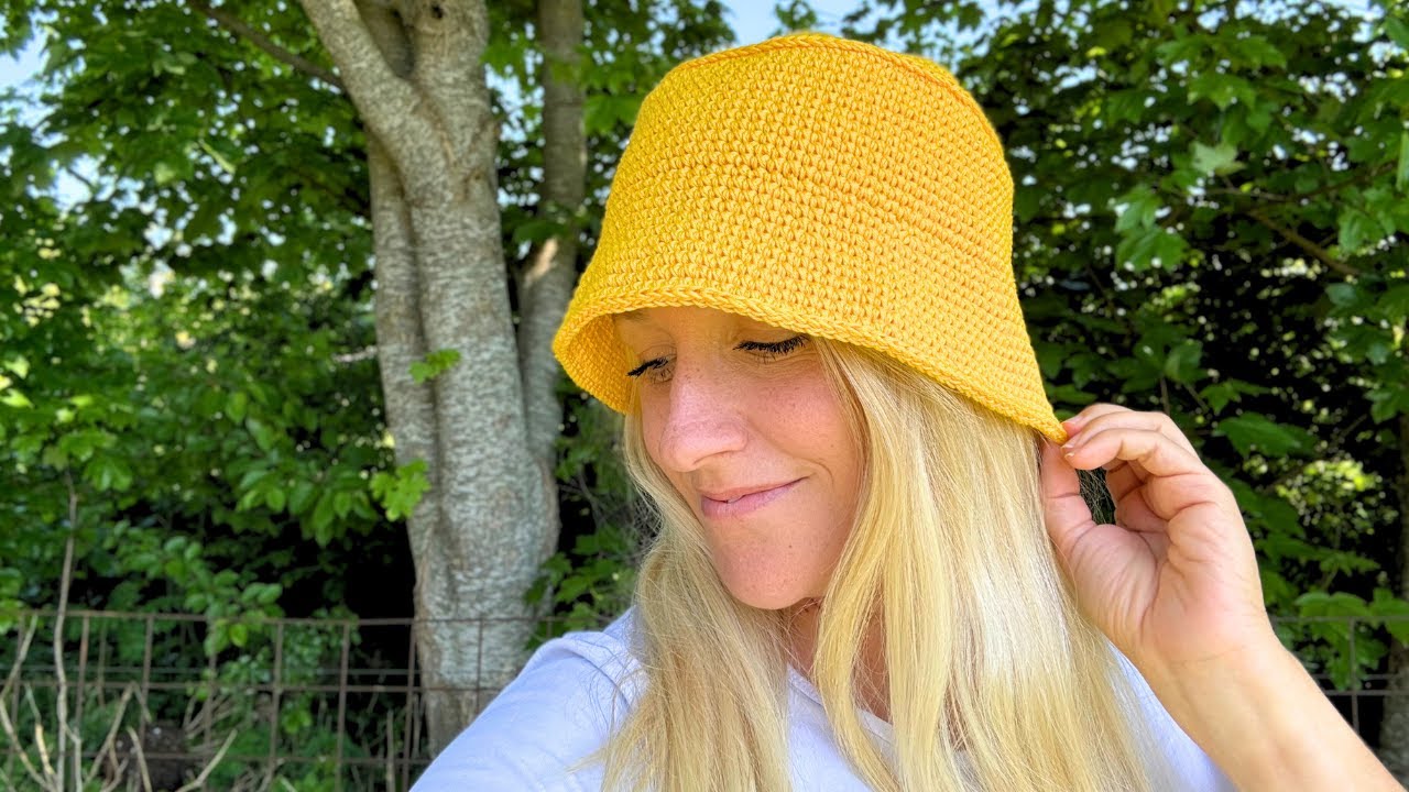 Chapeau bob d'été | Chapeau Tour de France | Tutoriel de crochet