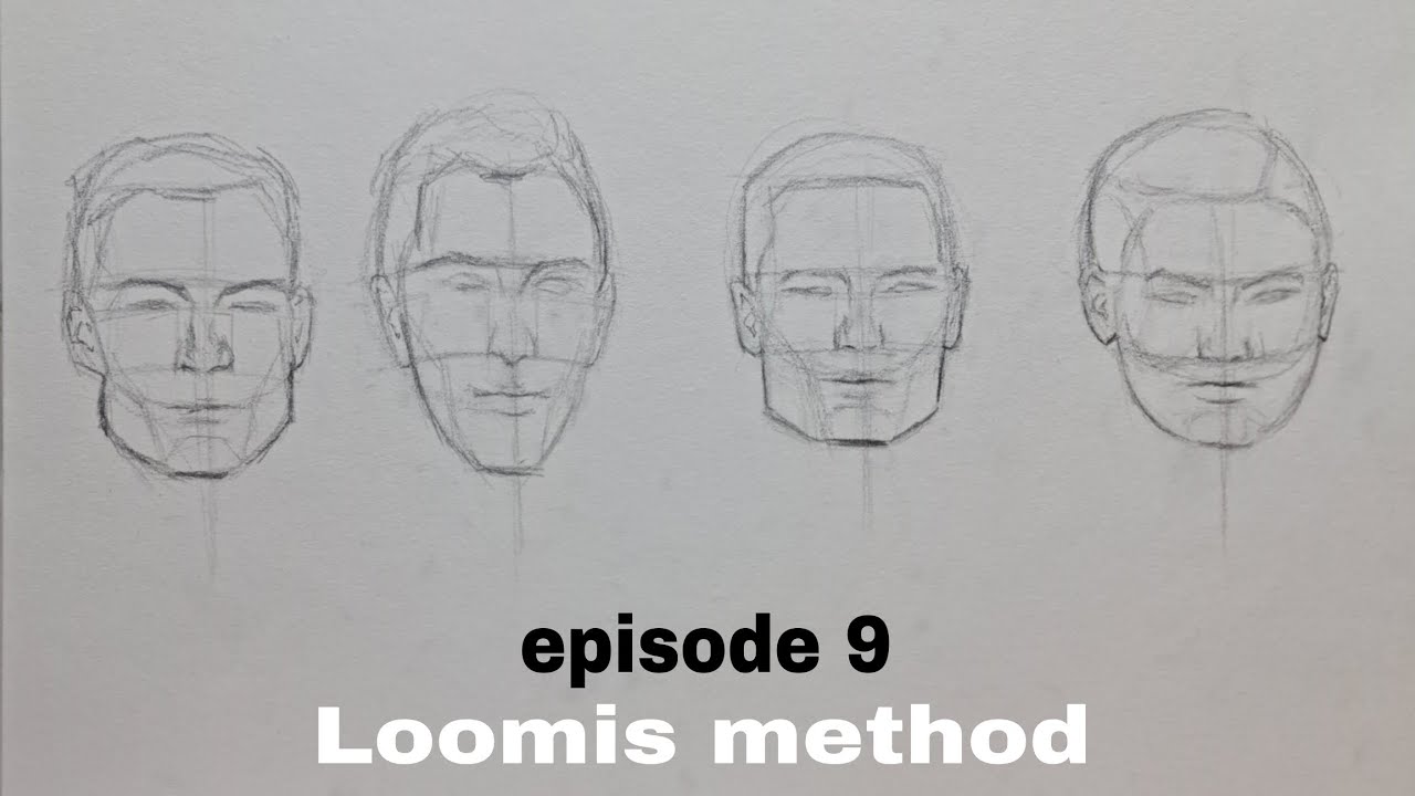 Episode 9 – How to Create Different Face Types | Loomis Method Head Construction