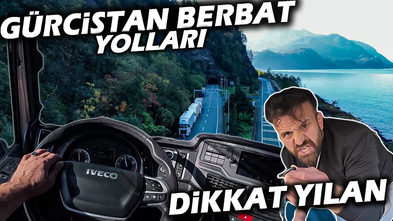 Nasıl Tır'cı Olabilirim ?/ Aktaş Sınır Kapısından Şavşat Keskin Virajlara / Gürcistan-Türkiye Seferi