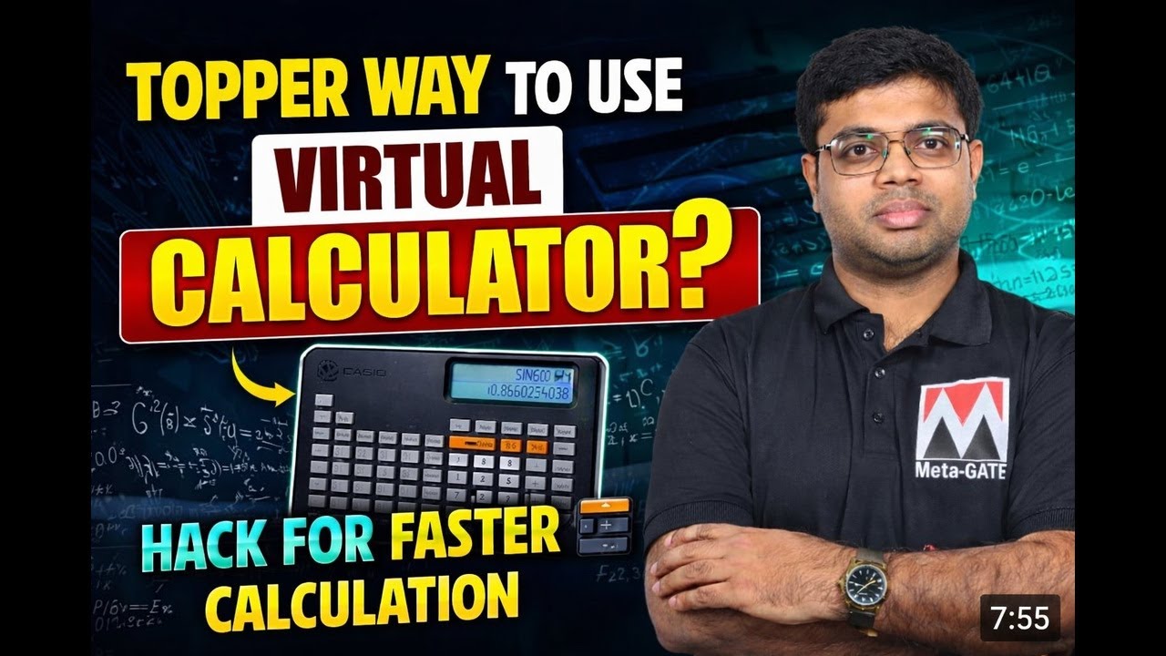 How to use GATE virtual calculator ? | Tips & Tricks for Effective Usage in GATE Exam #gate