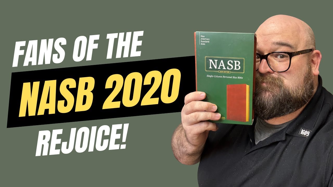 NASB 2020 Single Column Personal Size Bible Review | Holman Edition