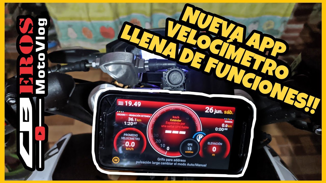 🤓 Nueva app VELOCIMETRO para la CB - Link en la descripción! #CB190R