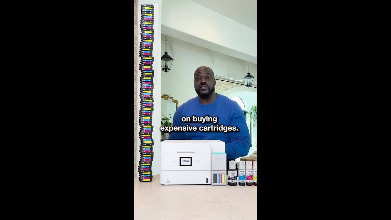 Home Printer | Refillable Printer | Shaq & Epson EcoTank Printer