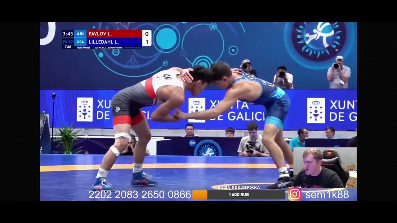 Лев Павлов vs Люк Лилледаль