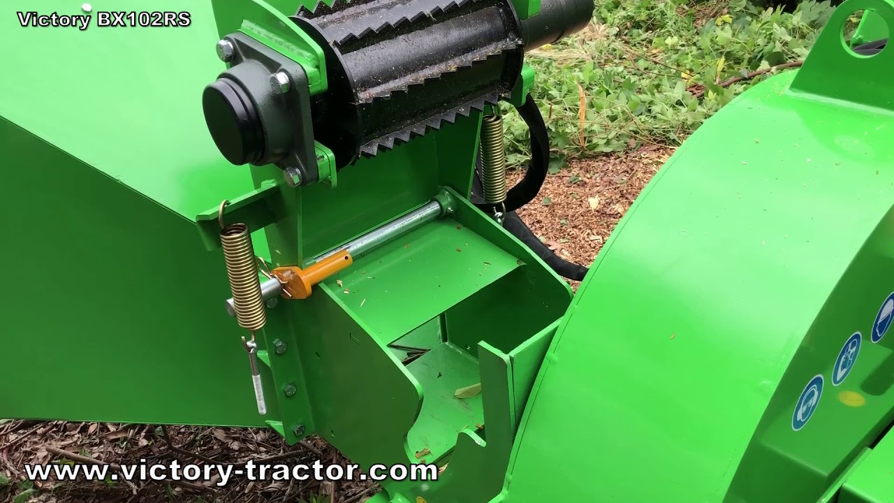 Victory BX 102RS Holzschredder Holzhaecksler wood chipper