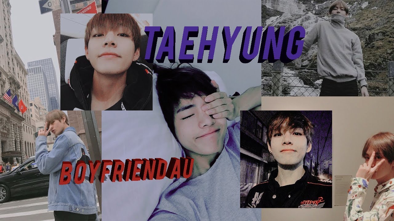 kim taehyung — la vie en rose [bf!au]