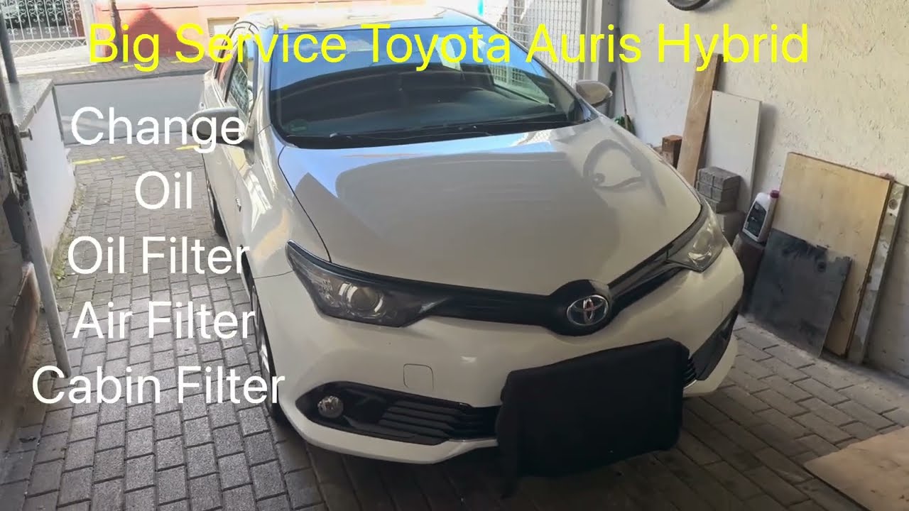 Toyota Corolla/ Auris Service DIY