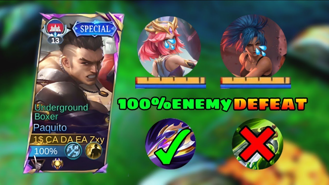 PAQUITO THE BEST BUILD TOP1 SO DAMEGED 💥