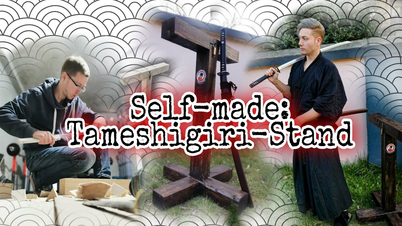 Self-made: Tameshigiri-Stand 🛠️