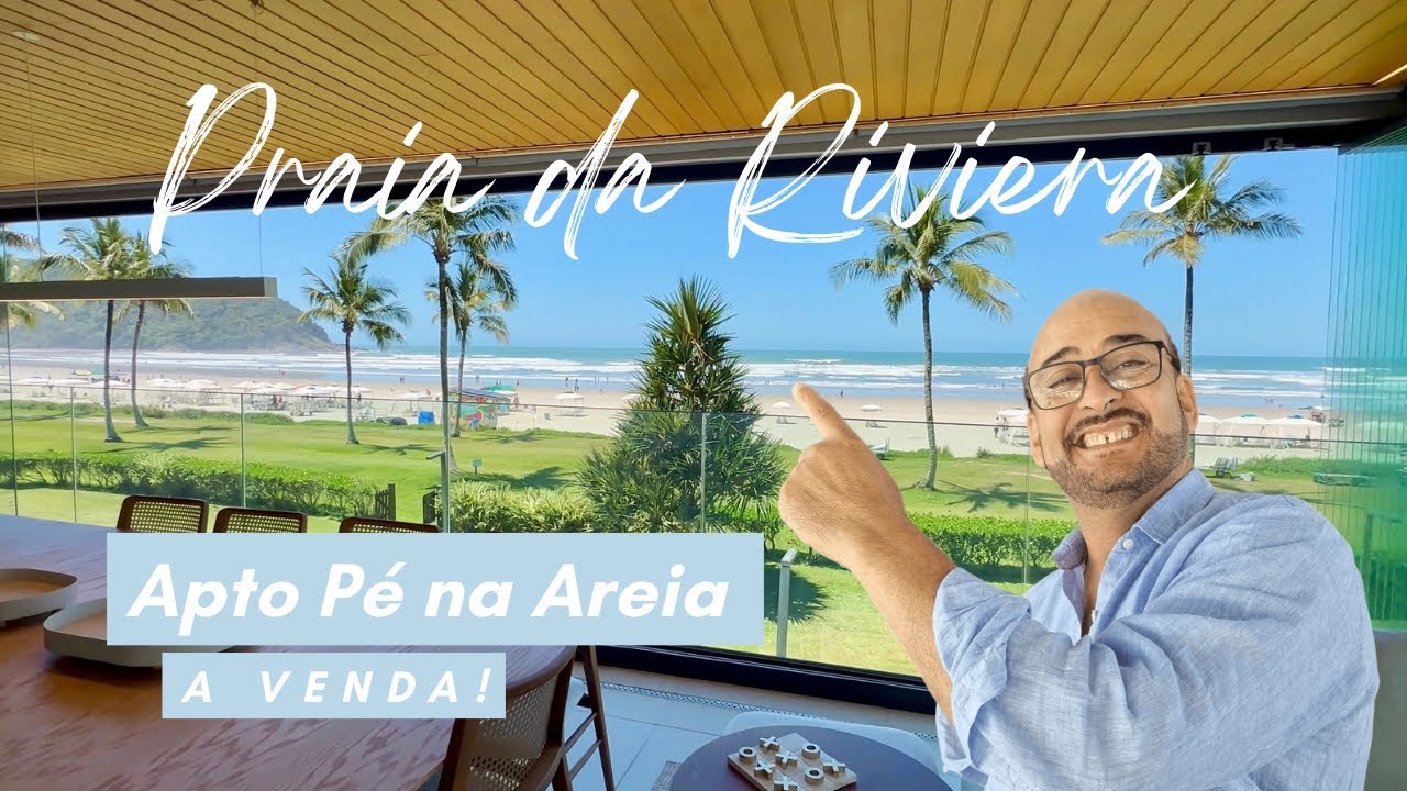 Pé Na Areia de Luxo Na Praia da Riviera de São Lourenço @rivieradesaolourenco 