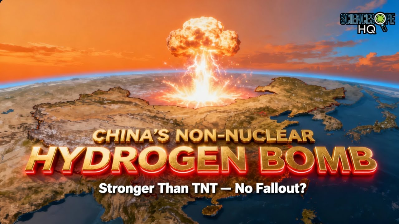 China’s Non-Nuclear Hydrogen Bomb Explained  Stronger Than TNT, No Fallout, New Era of Warfare