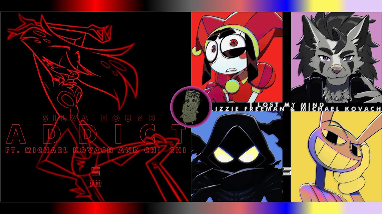 A TADC X Hazbin Hotel MASHUP | Silva Hound, Michael Kovach and Co. - I Lost My Addicted Mind