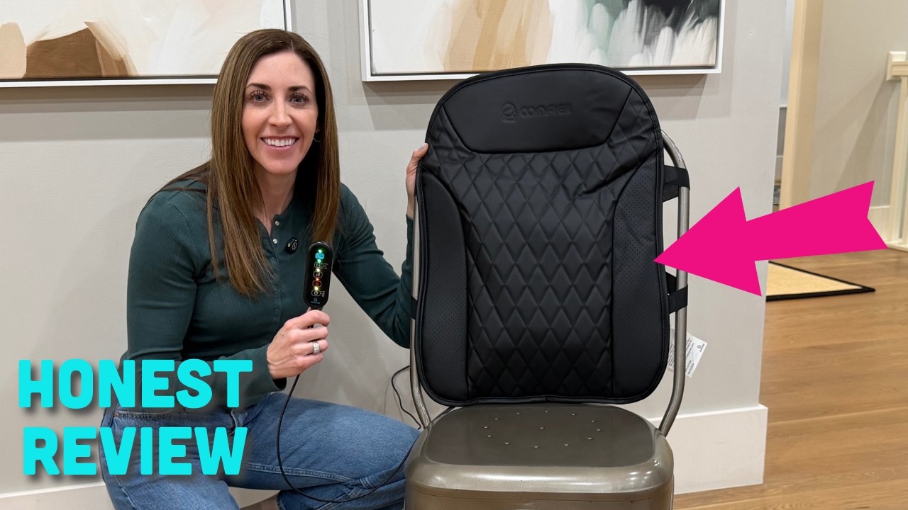 Sitting All Day? 😩 Comfier Ultra-Slim Back Massager Review