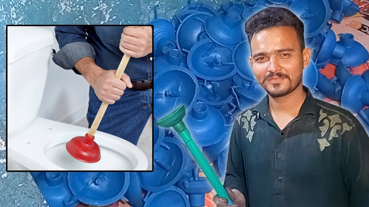 how to make toilet plunger //toilet plunger making in factory