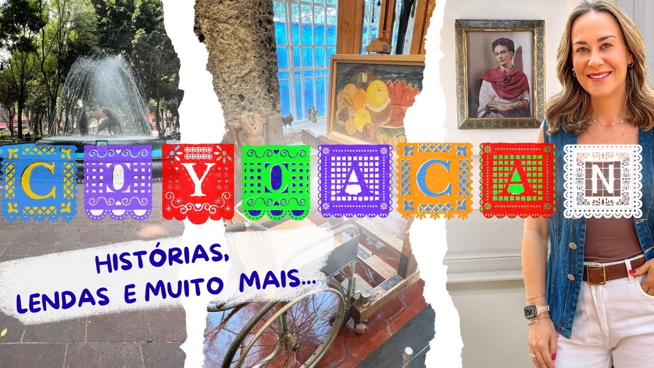 DESCUBRA COYOACÁN EM 1 DIA: CULTURA, MISTÉRIOS E A FAMOSA CASA AZUL! 🇲🇽