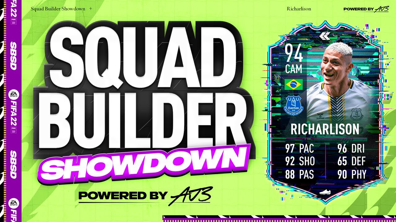 Fifa 22 Squad Builder Showdown!!! FLASHBACK RICHARLISON!!!