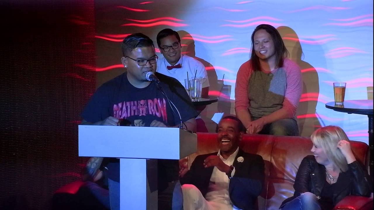 Comedian Narin Vann Performing the Roast of Jose Bolanos at Parlor Live Bellevue