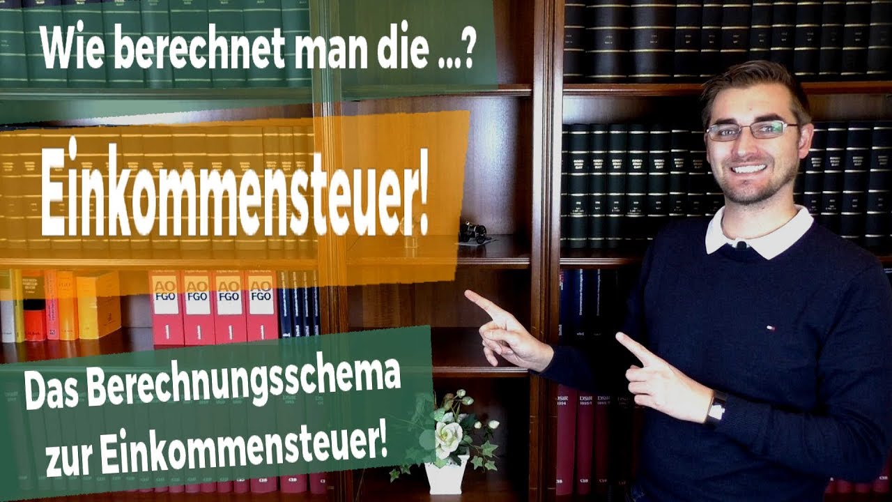 Wie berechnet man die Einkommensteuer? So geht´s!