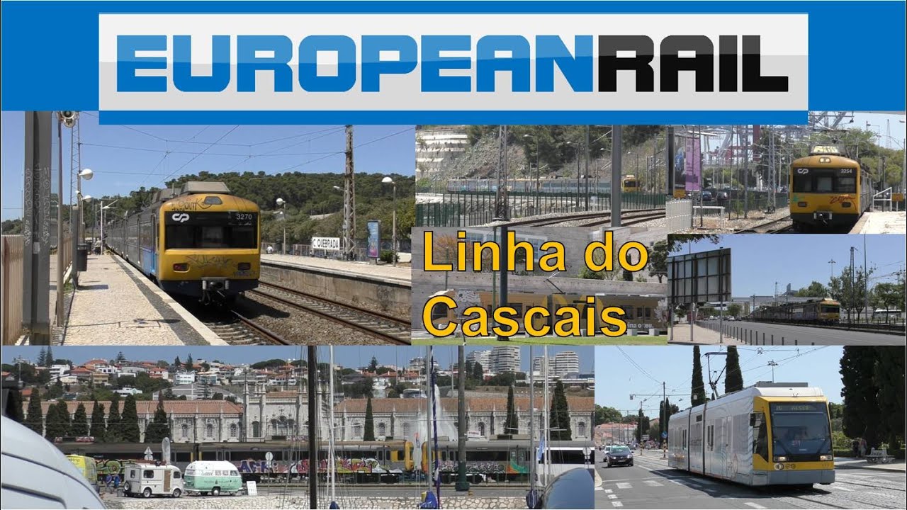 #Portugal2019 Comboios de Portugal Trains & Carris Trams - Belém & Cruz Quebrada - Linha do Cascais