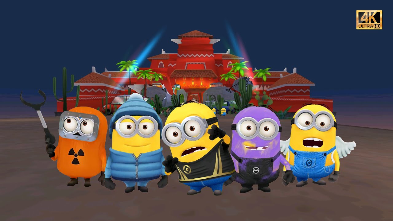 Despicable Me 3 Minion Rush Walkthrough (Full Screen 4K Part 76)
