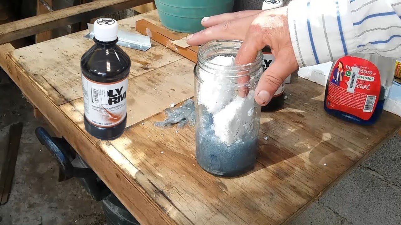 ¡Cómo Fabicar El Mejor Pegamento Casero Con Sobras De Unicel  Y Solvente..!