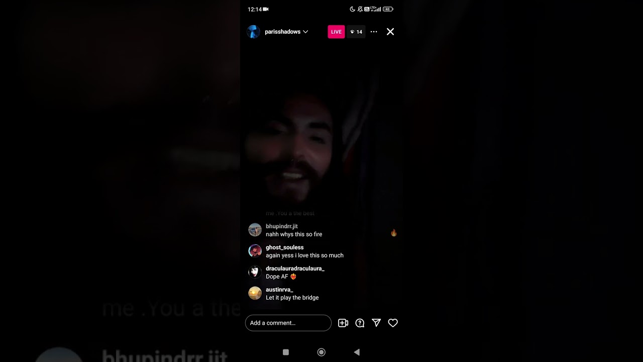 Paris Shadows - Unreleased Songs (Instagram Live 6/8/24)