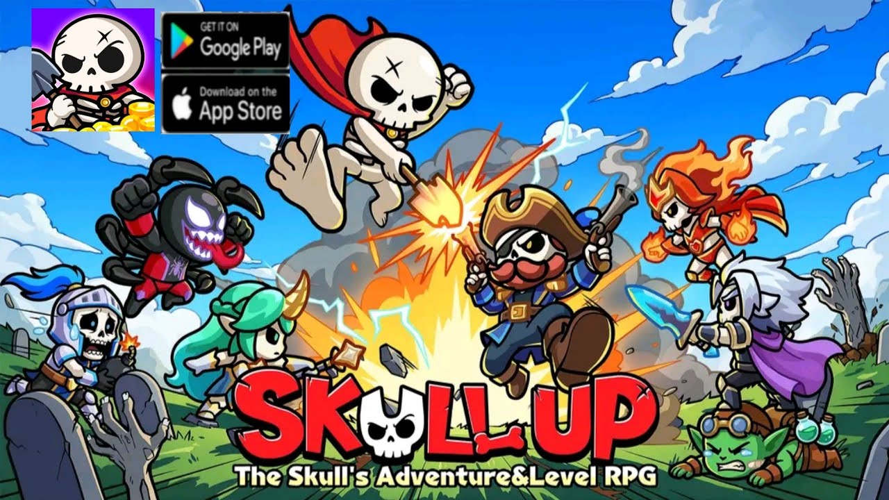 Skull UP Gameplay - Upcoming RPG Game Android iOS