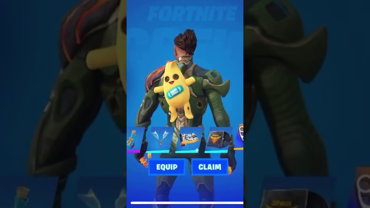Nanner Buddy Back Bling - #FortniteCrew Exclusive