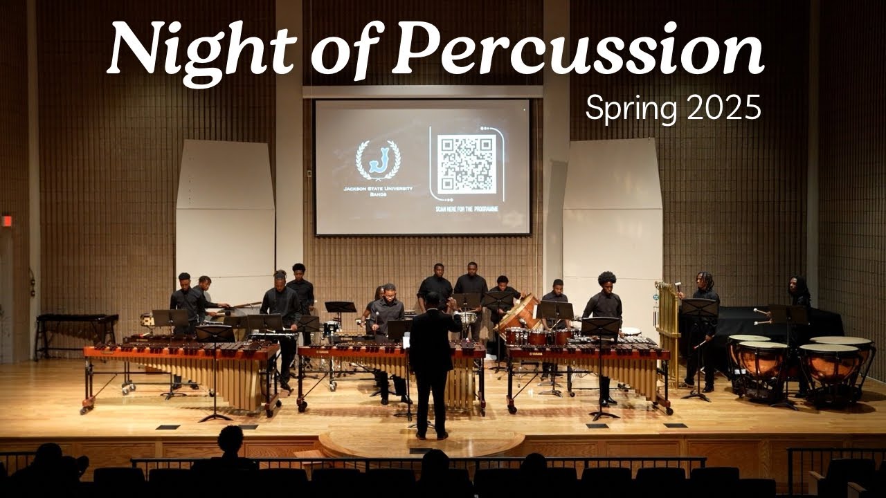 Night of Percussion | Jackson State University Percussion Ensemble | Spring 2025