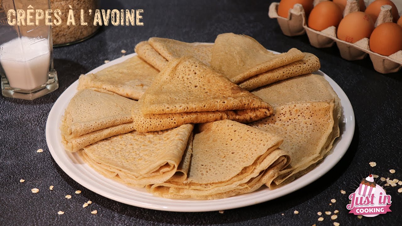 Recette de Crêpes à l'Avoine (Sans Gluten, Sans Lactose) pour la Chandeleur