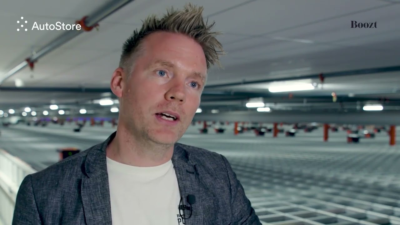 AutoStore | 現地訪問 | スウェーデンのeコマースをけん引するBoozt社が63秒で注文を処理する仕組み