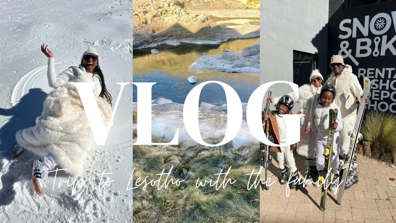 Travel Vlog : Steal my Afriski itinerary | Everything you need to know about winter in Lesotho 🇱🇸